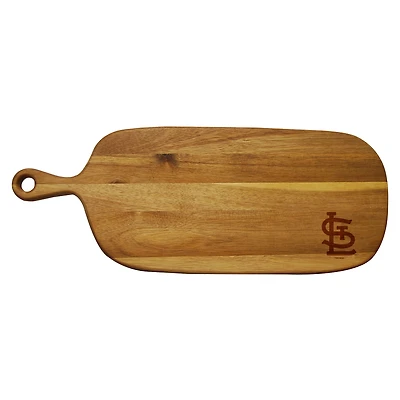 St. Louis Cardinals Acacia Paddle Serving Board