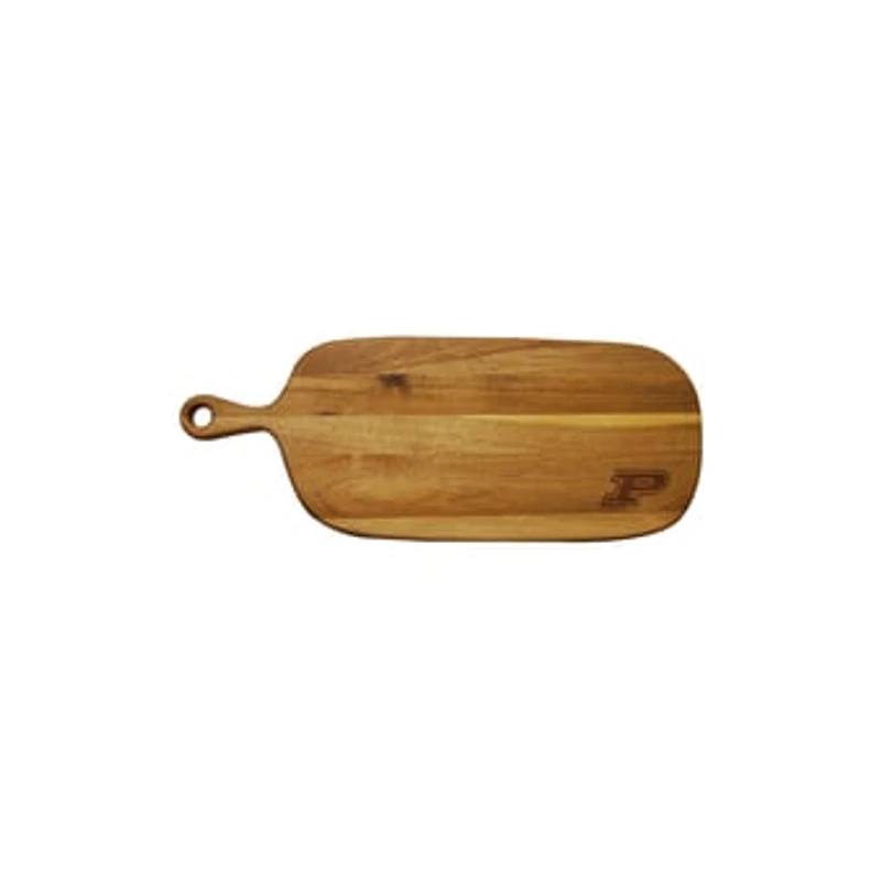 Purdue Boilermakers Acacia Paddle Serving Board