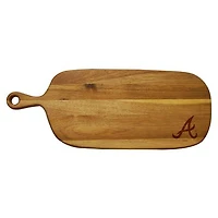 Atlanta Braves Acacia Paddle Serving Board