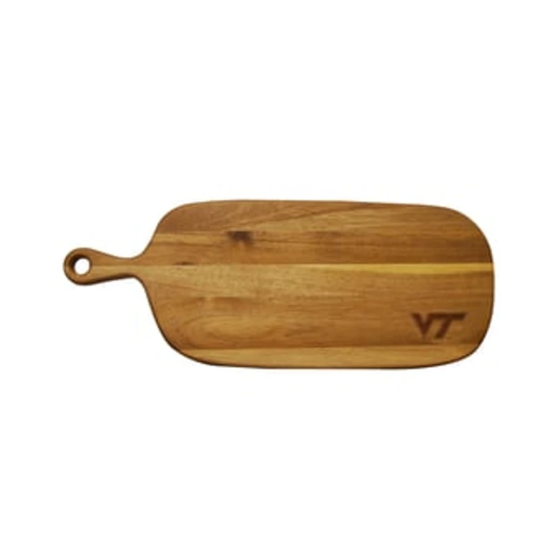 Virginia Tech Hokies Acacia Paddle Serving Board