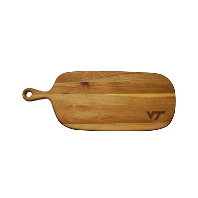 Virginia Tech Hokies Acacia Paddle Serving Board