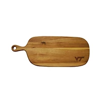 Virginia Tech Hokies Acacia Paddle Serving Board