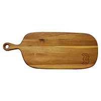 Boston Red Sox Acacia Paddle Serving Board