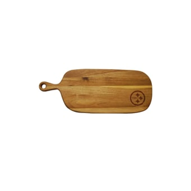 Pittsburgh Steelers Acacia Paddle Serving Board