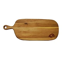Los Angeles Rams Acacia Paddle Serving Board
