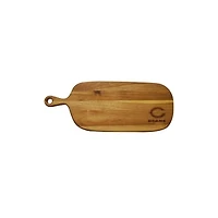 Chicago Bears Acacia Paddle Serving Board