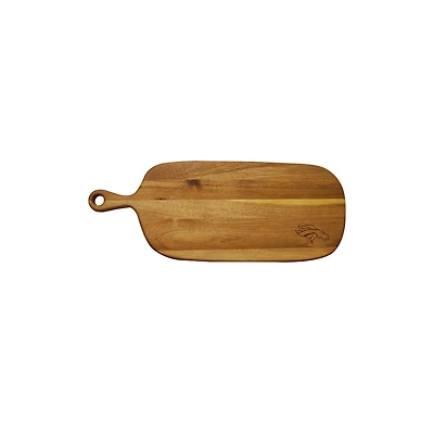 Denver Broncos Acacia Paddle Serving Board