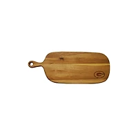 Green Bay Packers Acacia Paddle Serving Board