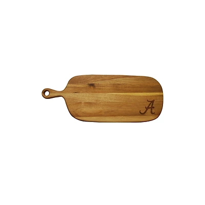 Alabama Crimson Tide Acacia Paddle Serving Board