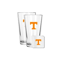 The Memory Company Tennessee Volunteers 16oz. Pint Glass and Coaster Set
