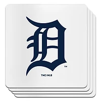 The Memory Company Detroit Tigers Square Ceramic Coaster Set