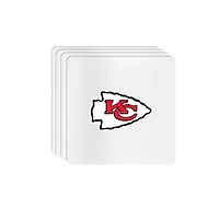The Memory Company Kansas City Chiefs Square Ceramic Coaster Set