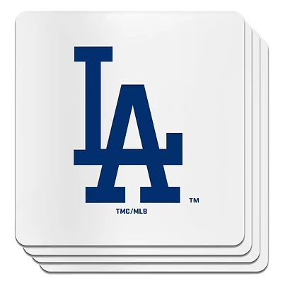 The Memory Company Los Angeles Dodgers Square Ceramic Coaster Set