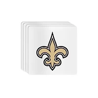 The Memory Company New Orleans Saints Square Ceramic Coaster Set