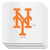 The Memory Company New York Mets Square Ceramic Coaster Set