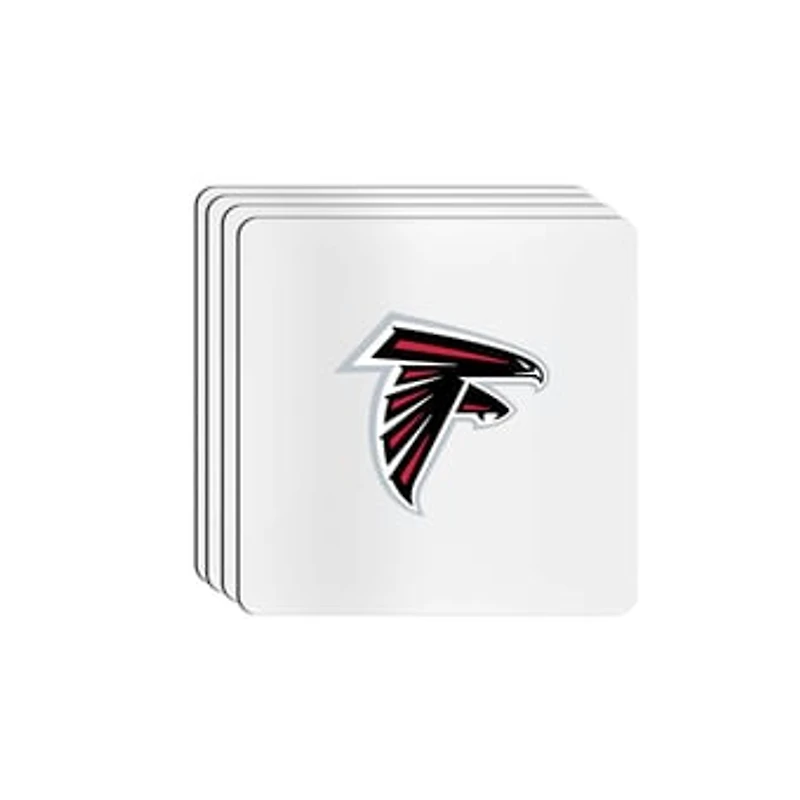 The Memory Company Atlanta Falcons Square Ceramic Coaster Set