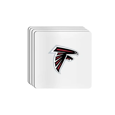 The Memory Company Atlanta Falcons Square Ceramic Coaster Set