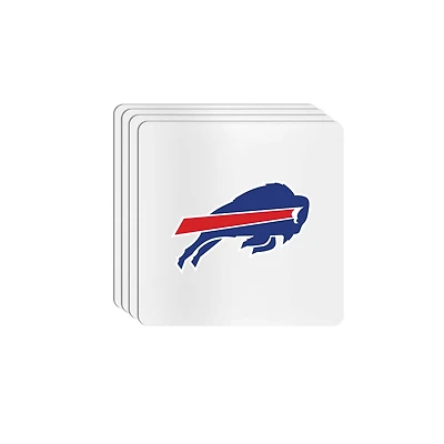 The Memory Company Buffalo Bills Square Ceramic Coaster Set