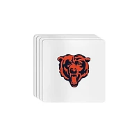 The Memory Company Chicago Bears Square Ceramic Coaster Set
