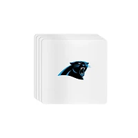 The Memory Company Carolina Panthers Square Ceramic Coaster Set