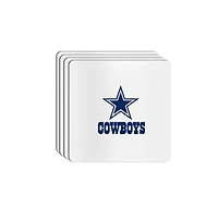 The Memory Company Dallas Cowboys Square Ceramic Coaster Set