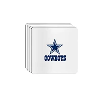 The Memory Company Dallas Cowboys Square Ceramic Coaster Set