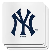 The Memory Company New York Yankees Square Ceramic Coaster Set