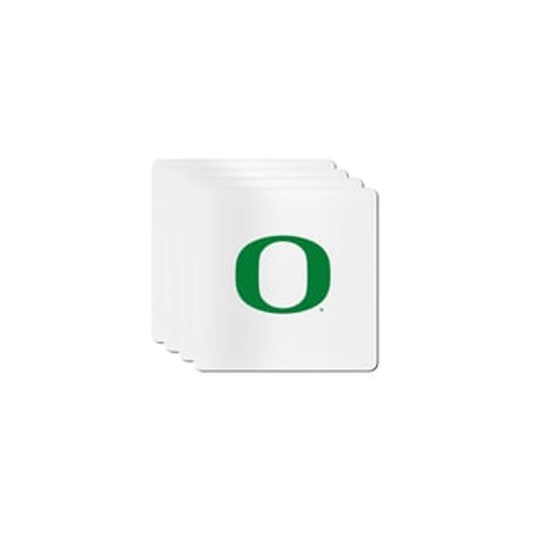 The Memory Company Oregon Ducks Square Ceramic Coaster Set