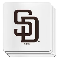 The Memory Company San Diego Padres Square Ceramic Coaster Set