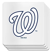 The Memory Company Washington Nationals Square Ceramic Coaster Set