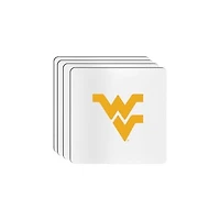The Memory Company West Virginia Mountaineers Square Ceramic Coaster Set