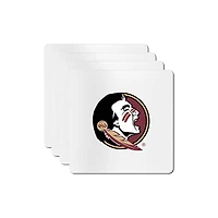The Memory Company Florida State Seminoles Square Ceramic Coaster Set