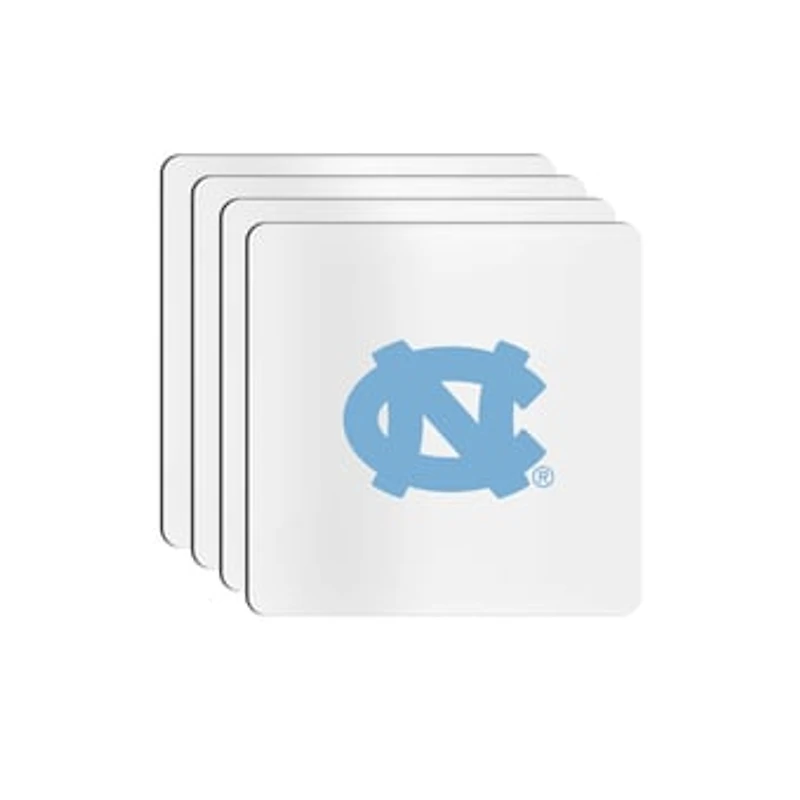The Memory Company North Carolina Tar Heels Square Ceramic Coaster Set