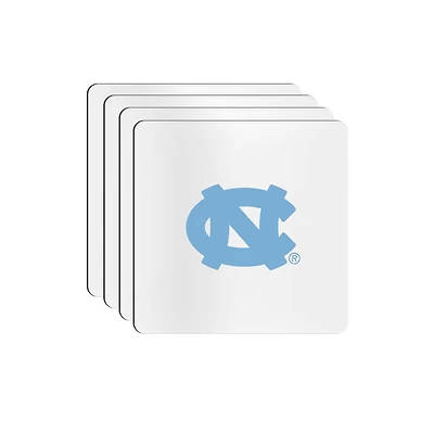 The Memory Company North Carolina Tar Heels Square Ceramic Coaster Set