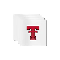 The Memory Company Texas Tech Red Raiders Square Ceramic Coaster Set