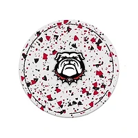 The Memory Company Georgia Bulldogs Circle Ceramic Coaster Set