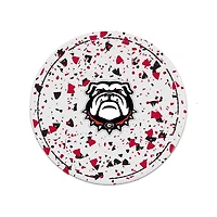The Memory Company Georgia Bulldogs Circle Ceramic Coaster Set