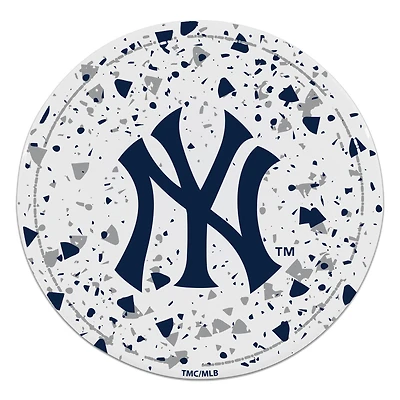 The Memory Company New York Yankees Circle Ceramic Coaster Set