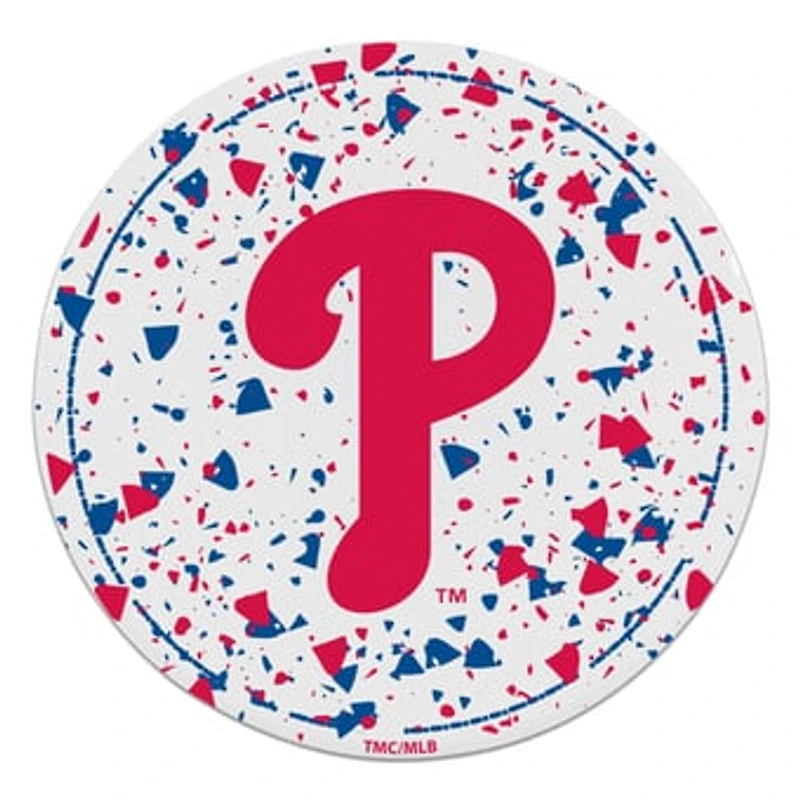 The Memory Company Philadelphia Phillies Circle Ceramic Coaster Set