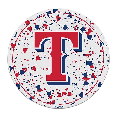 The Memory Company Texas Rangers Circle Ceramic Coaster Set
