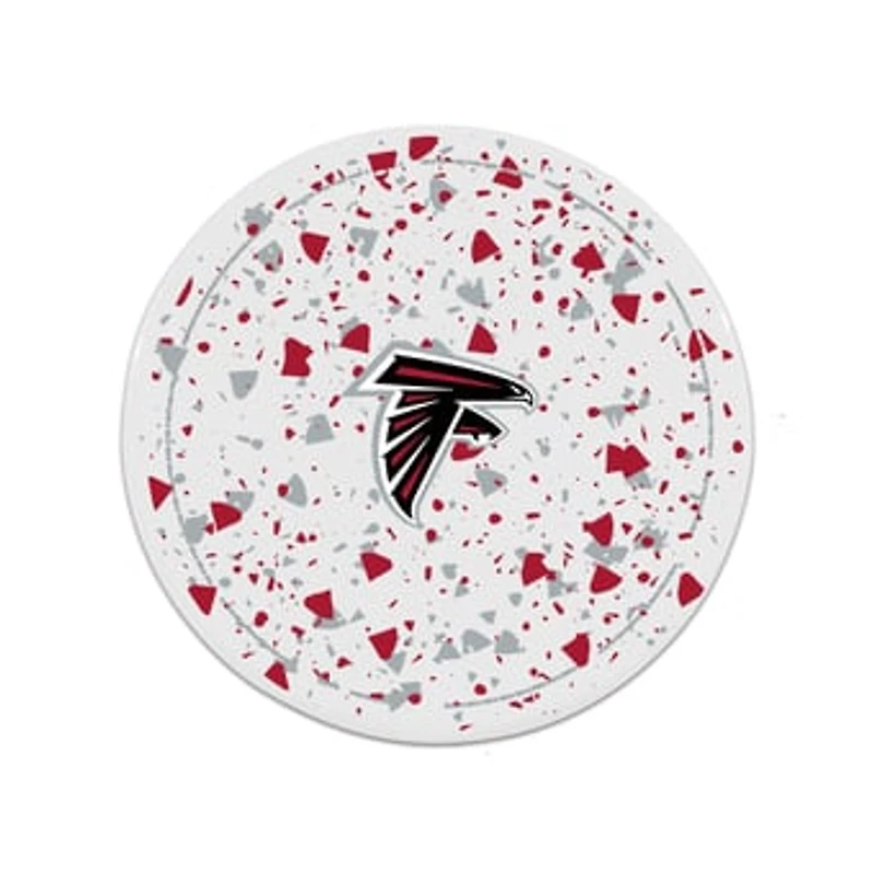 The Memory Company Atlanta Falcons Circle Ceramic Coaster Set