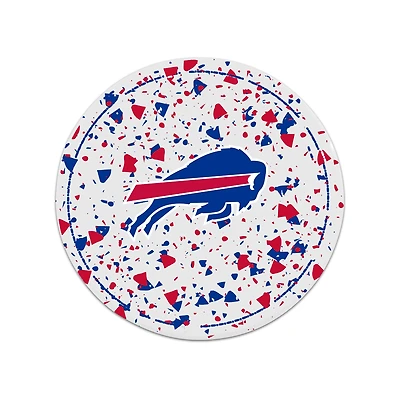 The Memory Company Buffalo Bills Circle Ceramic Coaster Set