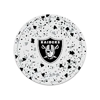 The Memory Company Las Vegas Raiders Circle Ceramic Coaster Set