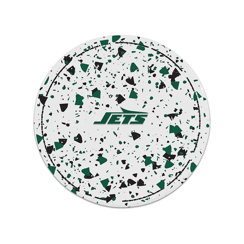 The Memory Company New York Jets Circle Ceramic Coaster Set