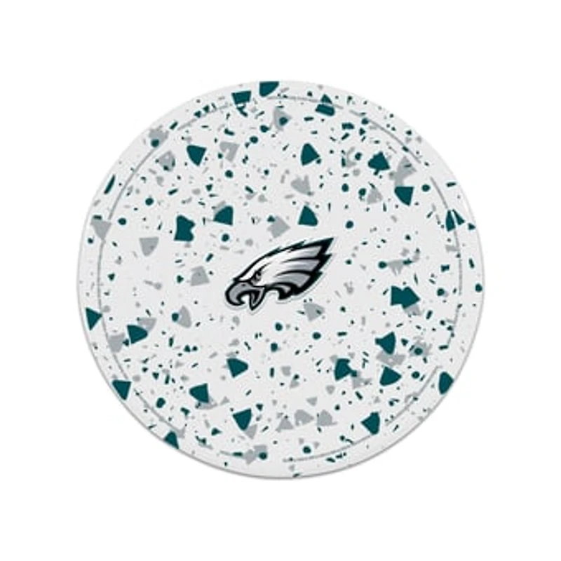 The Memory Company Philadelphia Eagles Circle Ceramic Coaster Set