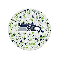 The Memory Company Seattle Seahawks Circle Ceramic Coaster Set