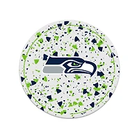 The Memory Company Seattle Seahawks Circle Ceramic Coaster Set