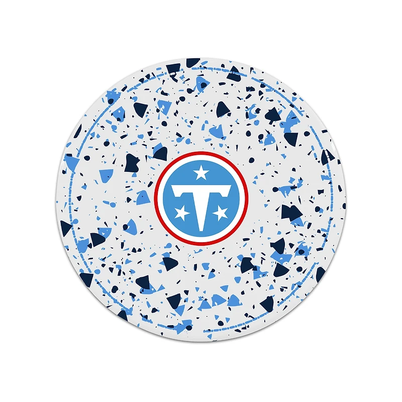 The Memory Company Tennessee Titans Circle Ceramic Coaster Set