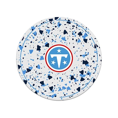 The Memory Company Tennessee Titans Circle Ceramic Coaster Set
