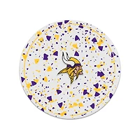 The Memory Company Minnesota Vikings Circle Ceramic Coaster Set